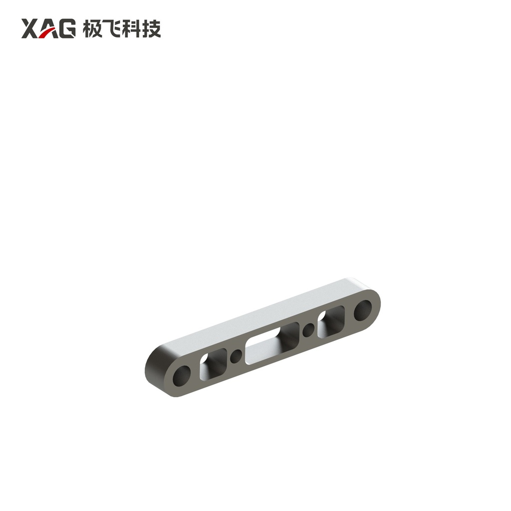 Threaded components lining the motor base