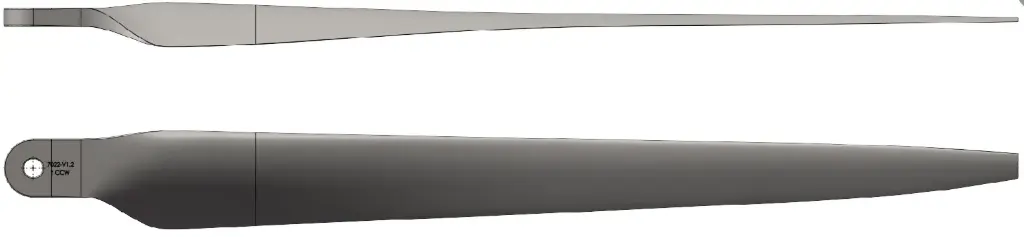 Ceres Air 70" Propeller CCW Set