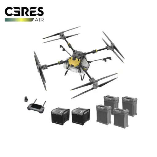 [C31-4-32ah-kit] Ceres Air C31 Black Betty Stacked 4x Battery Kit